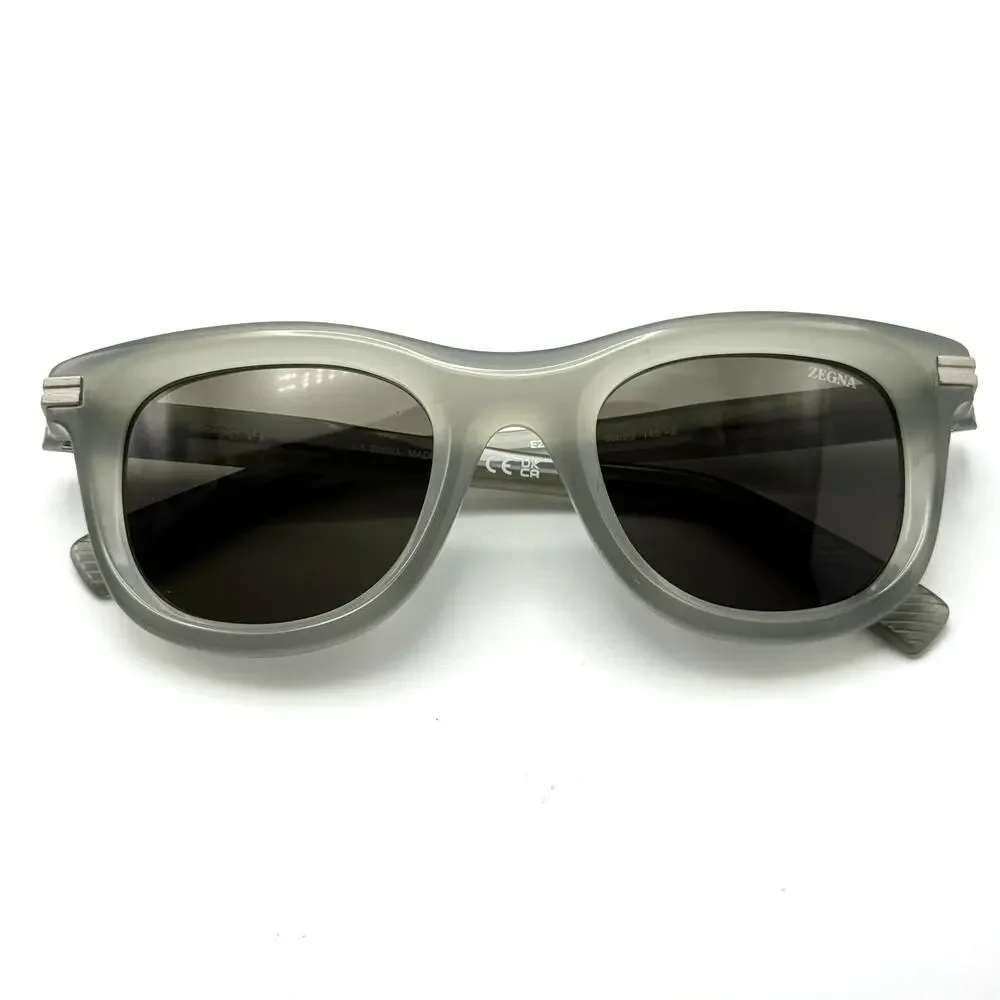 Ermenegildo Zegna Sunglasses EZ0269 20J Gray Frame Roviex Lens 50-23-145 New